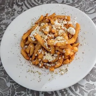 Greek fries with feta