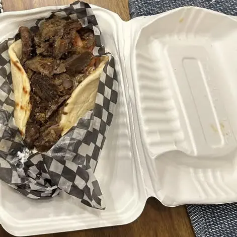 Pork gyro pita