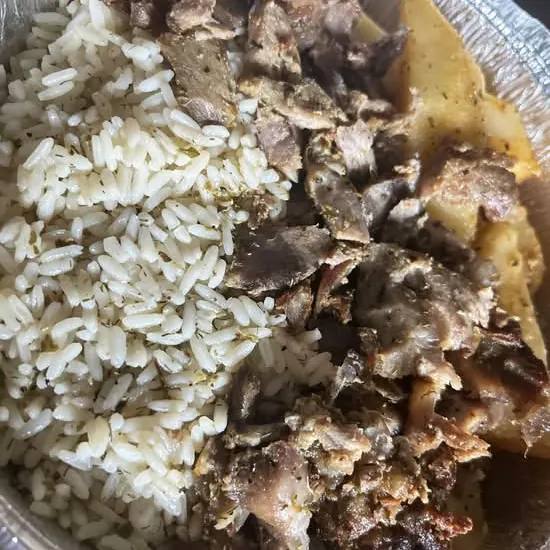 Pork gyro plate